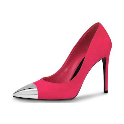 (W) LV Urban Twist Pump 'Raspberry Red'