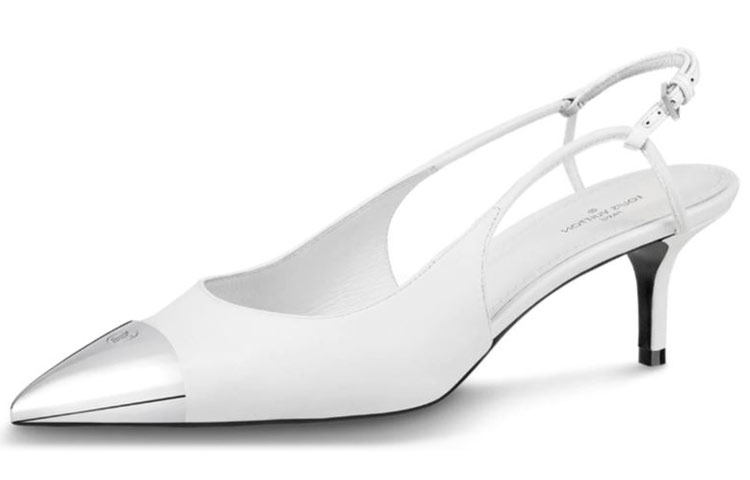 (Women) Louis Vuitton Urban Twist Pump 'White' 1A5L6P