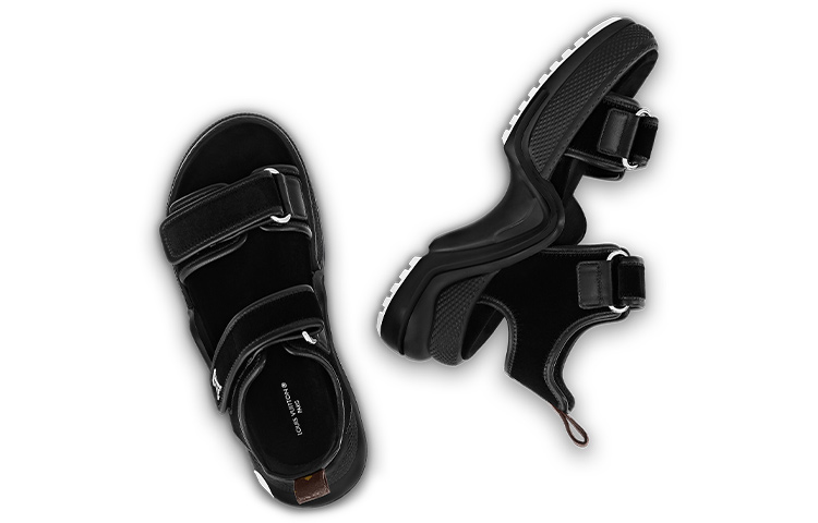 (W) LV Velcro Slide 'CMFT Fashion' Black 圖 4