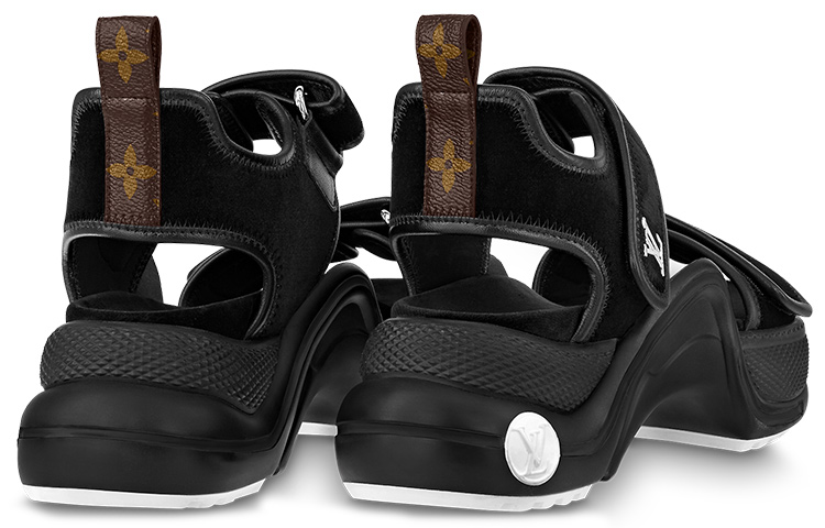 (W) LV Velcro Slide 'CMFT Fashion' Black 圖 5