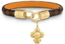 Order (W) Pulsera de Oro Louis Vuitton Vivienne de Piel de Ternera. M6773