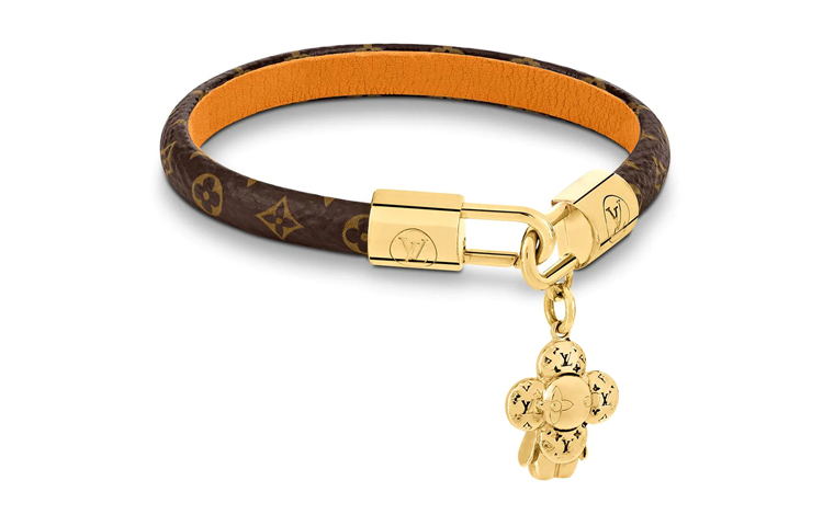 Lookbook (W) Pulsera de Oro Louis Vuitton Vivienne de Piel de Ternera. M6773