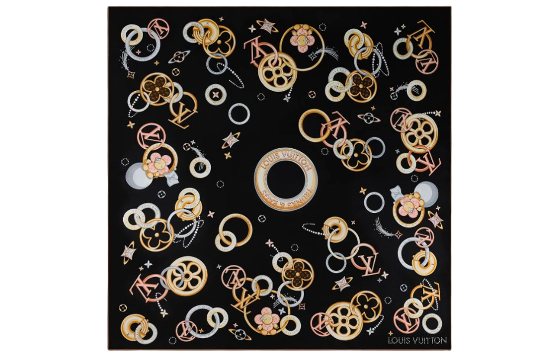 (Women) LOUIS VUITTON Vivienne Fashionable Stylish  Scarf M78065