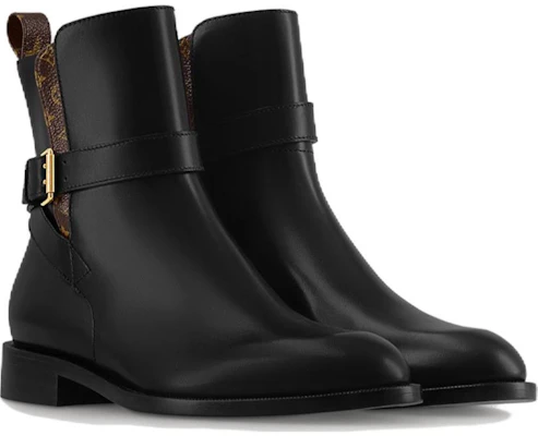 (W) Louis Vuitton Westside Stiefeletten ''Schwarz mit Braunem Monogramm'' 1ABUAU Order (W) Louis Vuitton Westside Stiefeletten ''Schwarz mit Braunem Monogramm'' 1ABUAU