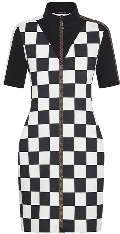 women-louis-vuitton-white-checkered-pattern-a-line-short-sleeve-dress-1-a83-rq