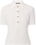 Order (Women) LOUIS VUITTON White Monogram Pullover Polo Shirt 1AHUSL