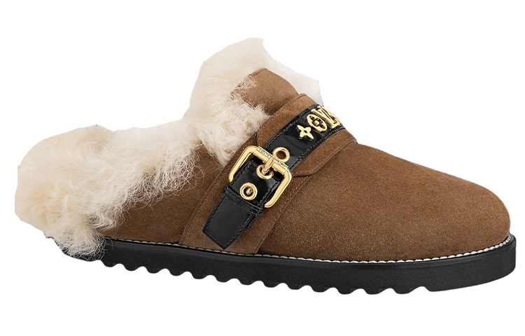 Order (Women) Louis Vuitton Winterbreak 'Brown Suede Slipper' 1A94Z0