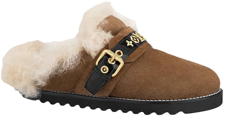 (Women) Louis Vuitton Winterbreak 'Brown Suede Slipper' 1A94Z0 Order (Women) Louis Vuitton Winterbreak 'Brown Suede Slipper' 1A94Z0