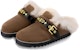 (W) Louis Vuitton Winterbreak 'Selipar Coklat Suede' 1A94Z0