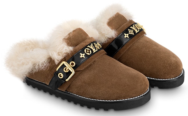 (Women) Louis Vuitton Winterbreak 'Brown Suede Slipper' 1A94Z0 Shop (Women) Louis Vuitton Winterbreak 'Brown Suede Slipper' 1A94Z0