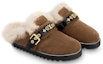Shop (W) Louis Vuitton Winterbreak 'Selipar Coklat Suede' 1A94Z0
