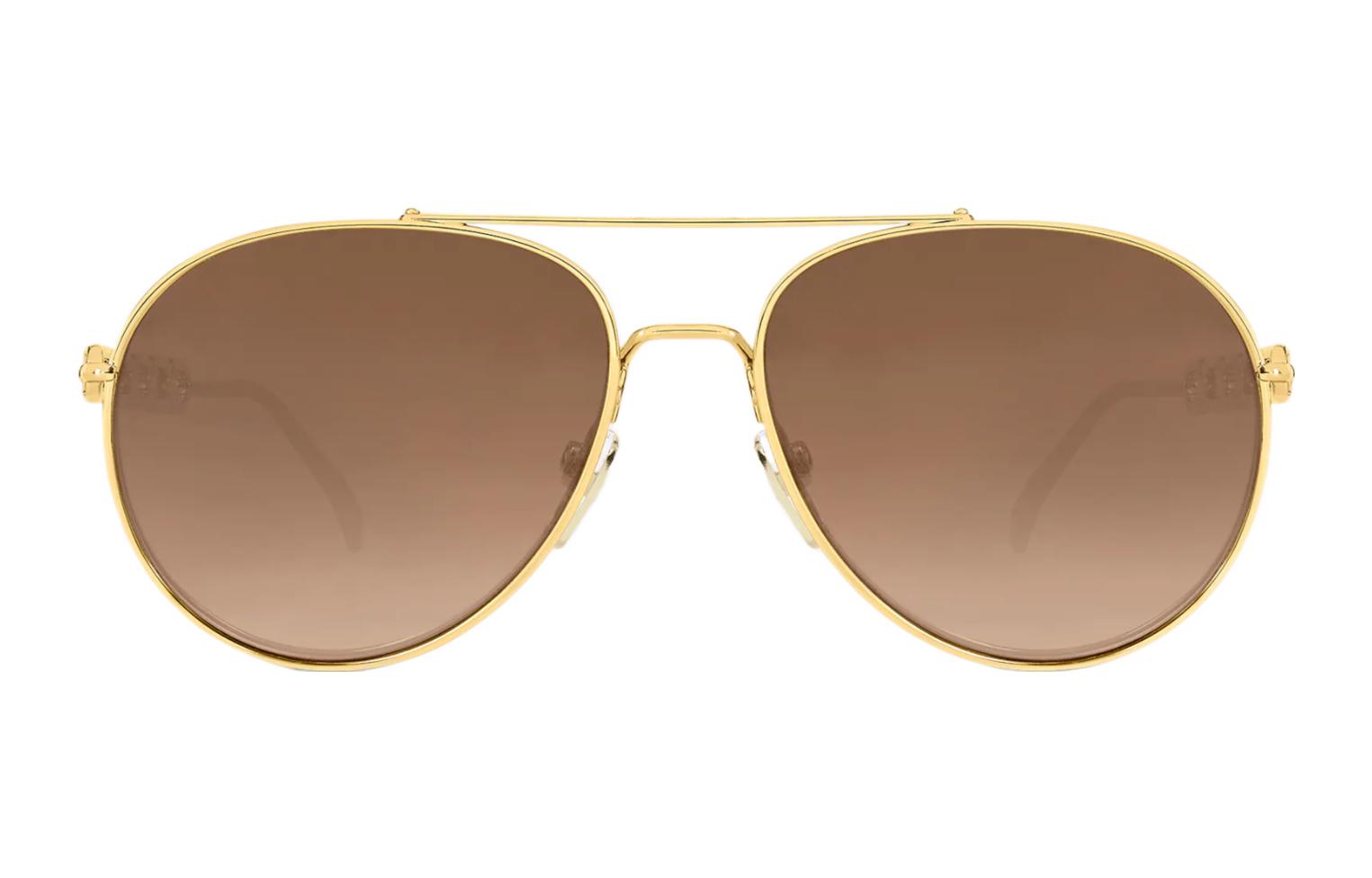 (Women) LOUIS VUITTON Women’s Classic Metal Aviator Sunglasses Fashion Trend Z1539E 圖 2