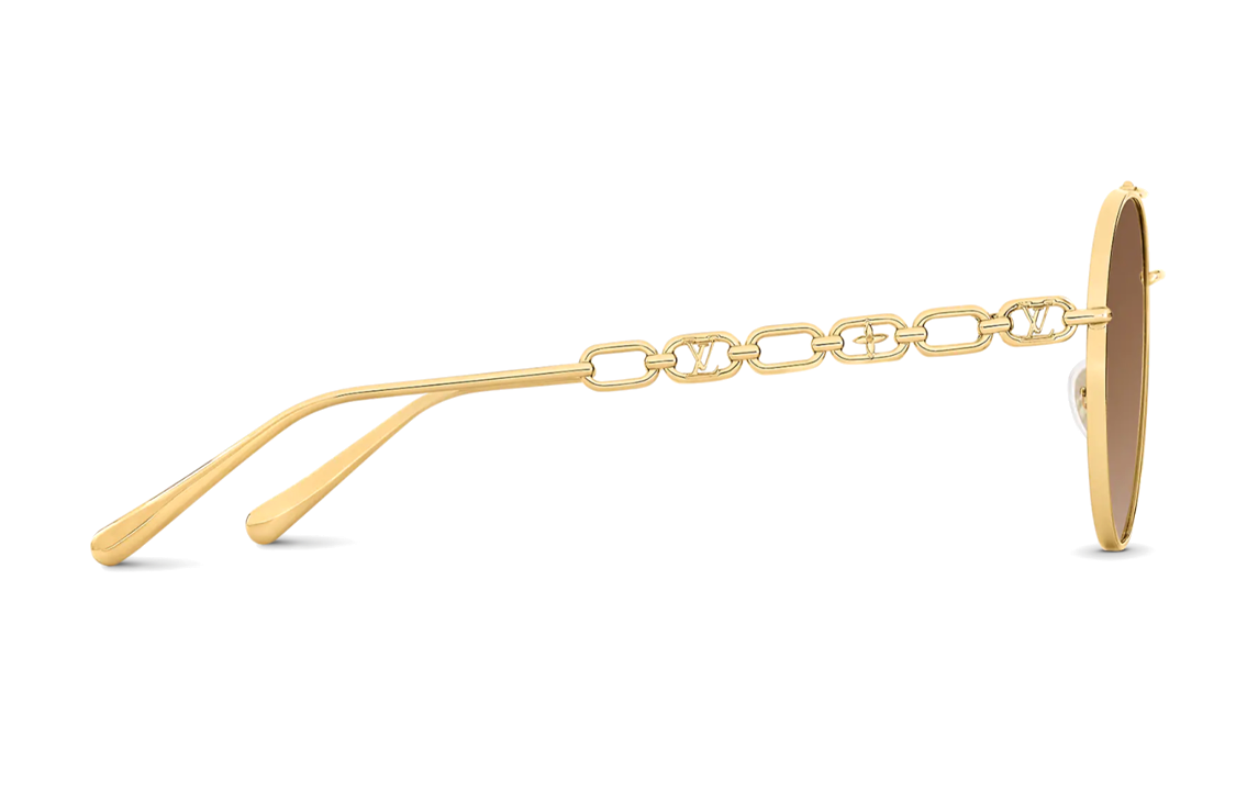 (Women) LOUIS VUITTON Women’s Classic Metal Aviator Sunglasses Fashion Trend Z1539E 圖 4