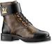 Order (W) Louis Vuitton Wonderland Flat Ranger Stiefel ''Braun Monogramm'' 1AAV5W