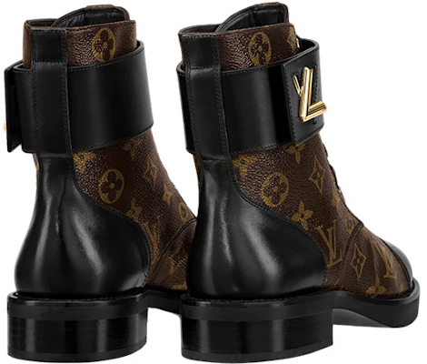 (W) Louis Vuitton Wonderland Flat Ranger Stiefel ''Braun Monogramm'' 1AAV5W Shop (W) Louis Vuitton Wonderland Flat Ranger Stiefel ''Braun Monogramm'' 1AAV5W