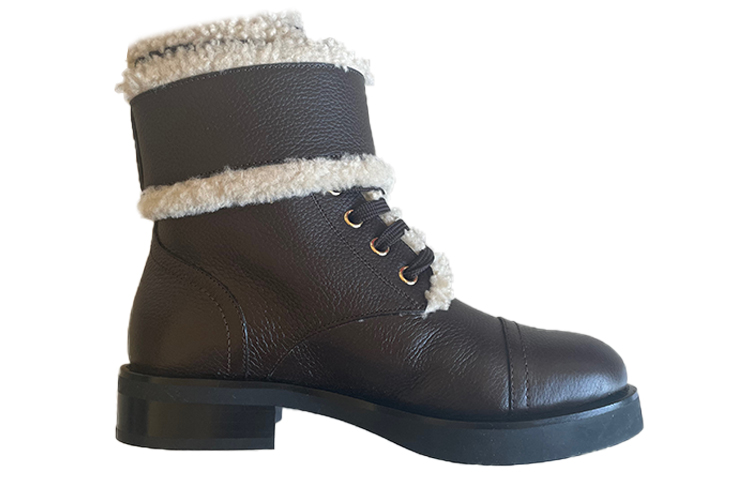 Order (W) But Louis Vuitton Wonderland Shearling Boots 'Hitam' 1A4FJ7