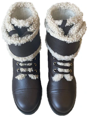 (W) Louis Vuitton Wonderland Shearling Stiefel ''Schwarz'' 1A4FJ7 Lookbook (W) Louis Vuitton Wonderland Shearling Stiefel ''Schwarz'' 1A4FJ7