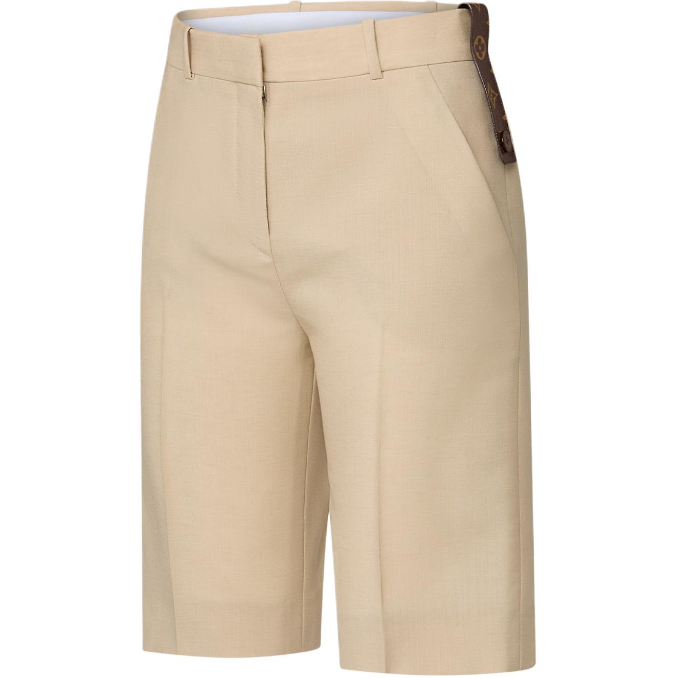 (Women) LOUIS VUITTON Wool Mohair Blend Bermuda Shorts Women SS25 1AIACG 圖 4
