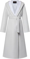 (Women) LOUIS VUITTON Wrap Long Coat Grey 1AGBFC (Women) LOUIS VUITTON Wrap Long Coat Grey 1AGBFC