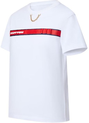 (W) LOUIS VUITTON x America''s Cup FW24 Baju Crewneck Putih dengan Logo Print 1AFYPW Shop (W) LOUIS VUITTON x America''s Cup FW24 Baju Crewneck Putih dengan Logo Print 1AFYPW