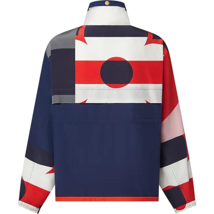 (Women) LOUIS VUITTON America's Cup FW24 Geometric Zip High-Neck Jacket Multicolor Women 1AFZDK 圖 3
