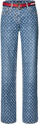 (Women) LOUIS VUITTON x America's Cup SS24 Logo Print Mid-Rise Straight Jeans Women Blue 1AFZXR Order (Women) LOUIS VUITTON x America's Cup SS24 Logo Print Mid-Rise Straight Jeans Women Blue 1AFZXR