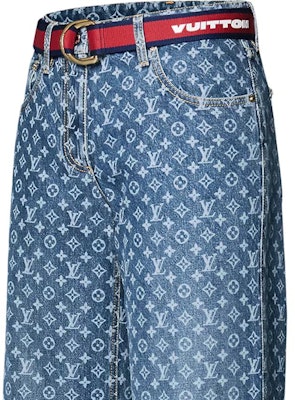 (Women) LOUIS VUITTON x America's Cup SS24 Logo Print Mid-Rise Straight Jeans Women Blue 1AFZXR Sizing (Women) LOUIS VUITTON x America's Cup SS24 Logo Print Mid-Rise Straight Jeans Women Blue 1AFZXR
