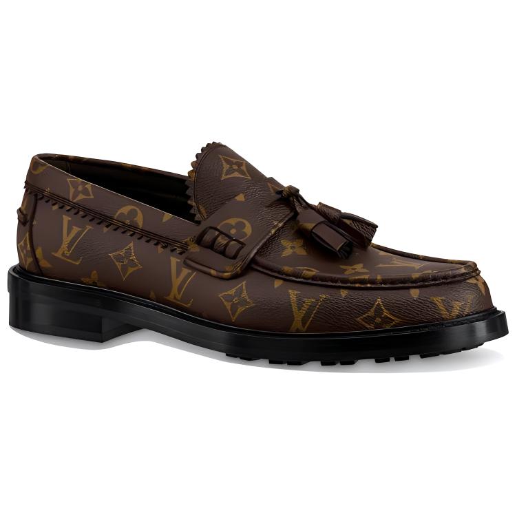 Order 路易威登 X Nigo Voltaire 樂福鞋 烏木
