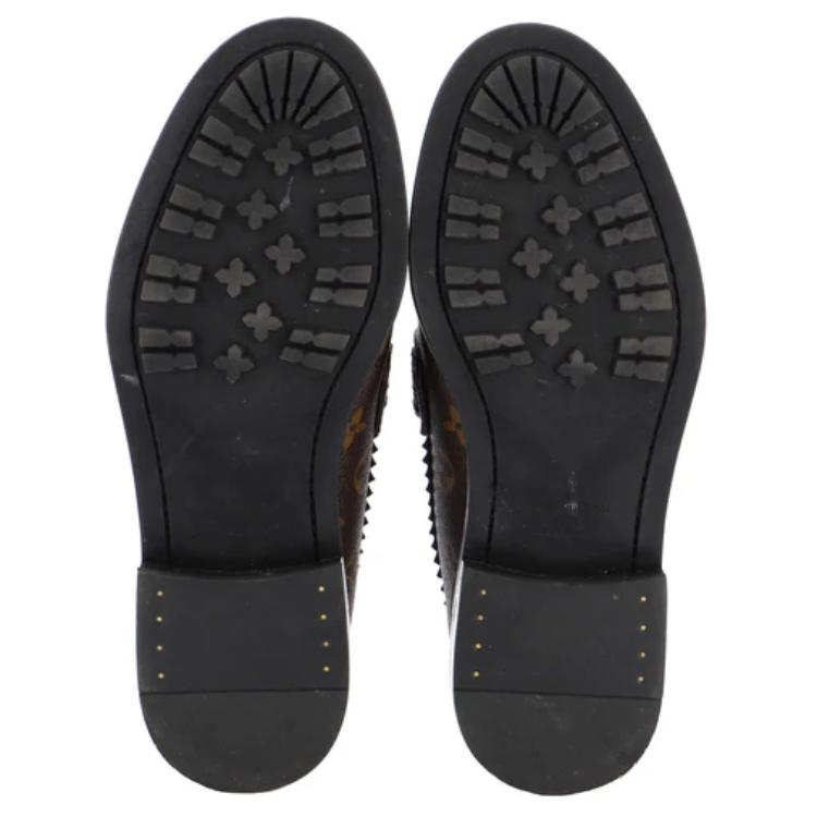 Purchase 路易威登 X Nigo Voltaire 樂福鞋 烏木
