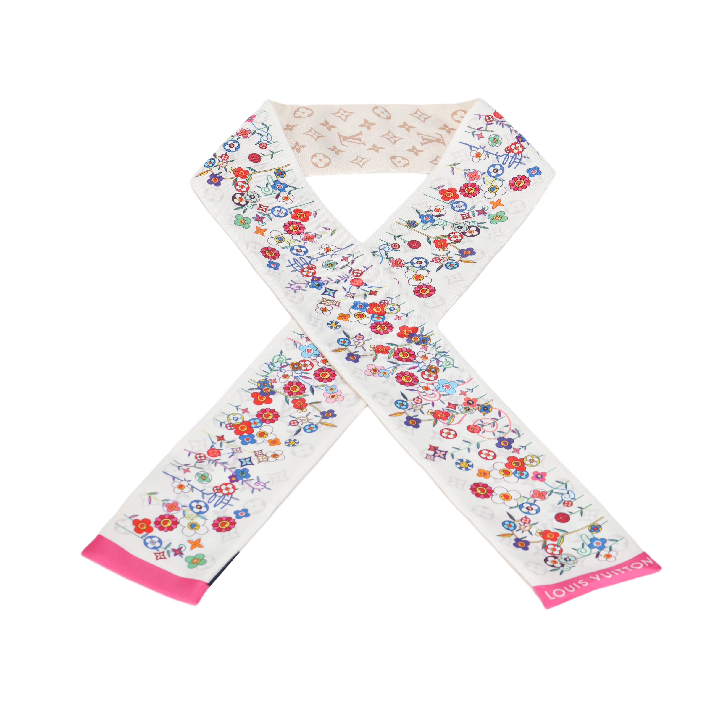 (Women) LOUIS VUITTON x Takashi Murakami Collaboration Women’s White Headband. M96165