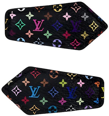 (Women) LOUIS VUITTON x Takashi Murakami Floral Canvas Hair Clip Black Accessory M02497 Buy (Women) LOUIS VUITTON x Takashi Murakami Floral Canvas Hair Clip Black Accessory M02497