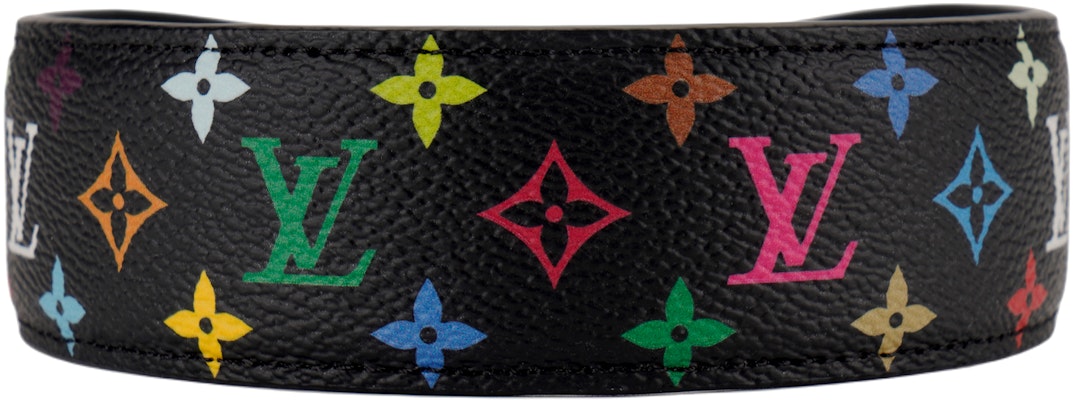 (Women) LOUIS VUITTON x Takashi Murakami Monogram Leather Headband Black M96121 Order (Women) LOUIS VUITTON x Takashi Murakami Monogram Leather Headband Black M96121