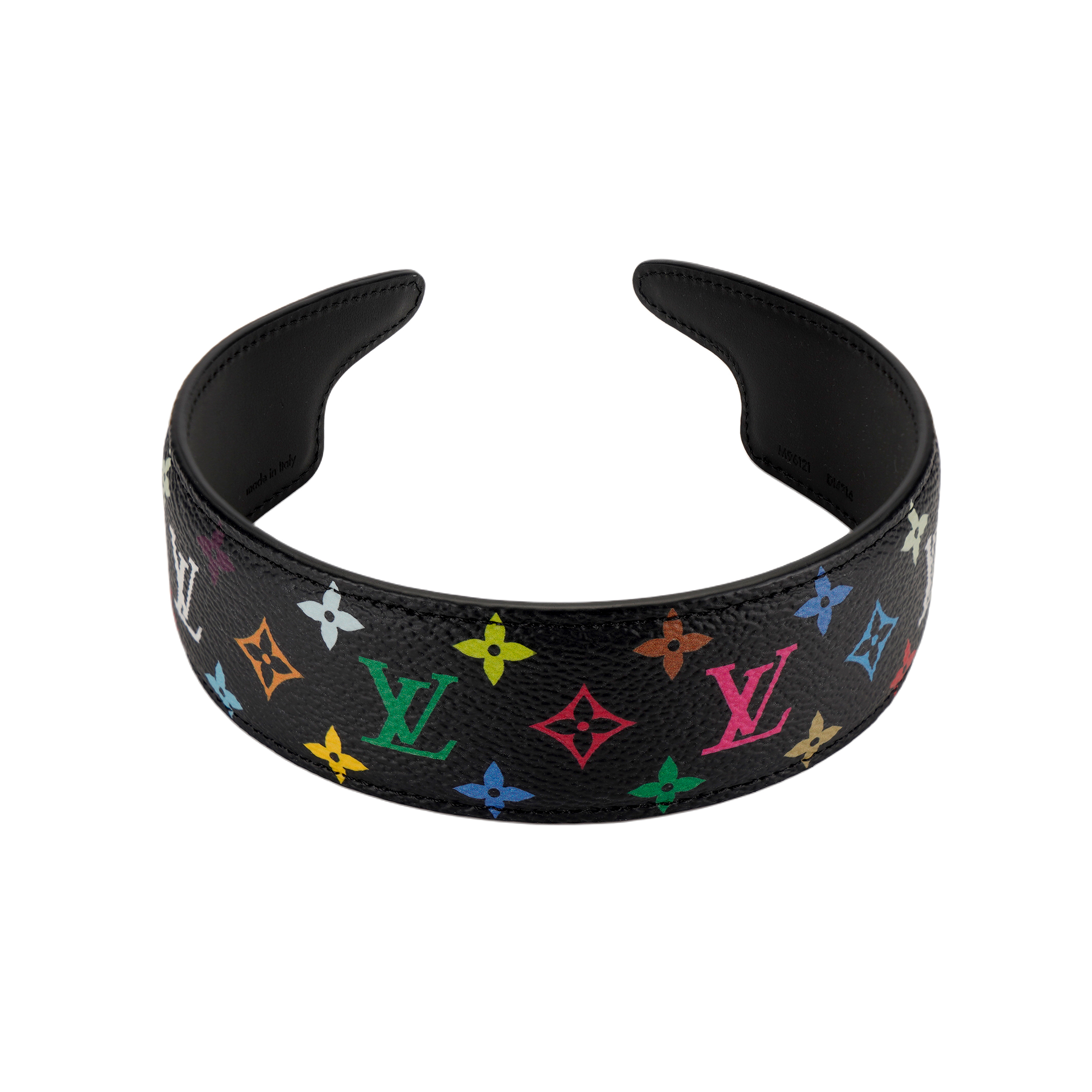 Lookbook (W) ルイ・ヴィトン x 村上隆 モノグラム レザー ヘッドバンド ブラック M96121