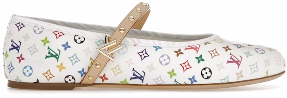 (Women) Louis Vuitton x Takashi Murakami Romy Ballerina 'White' 1AGVFM (Women) Louis Vuitton x Takashi Murakami Romy Ballerina 'White' 1AGVFM