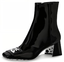 (Women) Louis Vuitton x YAYOI KUSAMA 55mm Heeled Boots 'Black' 1AB9OF (Women) Louis Vuitton x YAYOI KUSAMA 55mm Heeled Boots 'Black' 1AB9OF