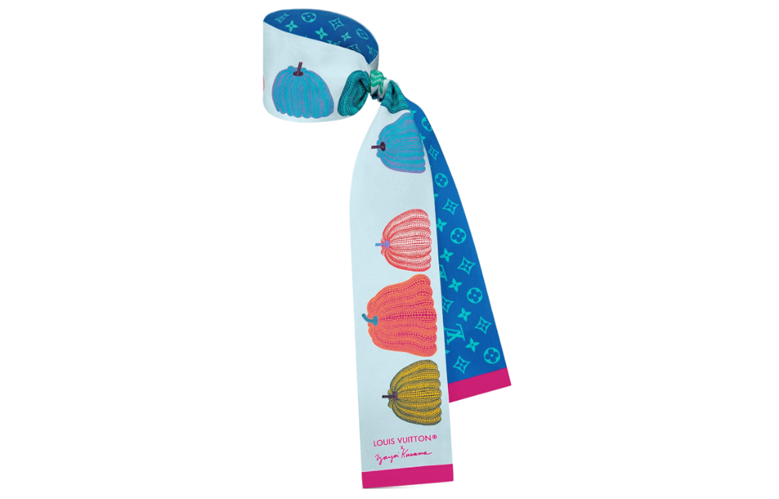 (Women) LOUIS VUITTON Yayoi Kusama  Pumpkin Scarf Collaboration. M78391 圖 3