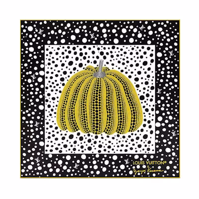 (Women) Louis Vuitton Yayoi Kusama Infinity Dots Scarf Limited Edition. M78288