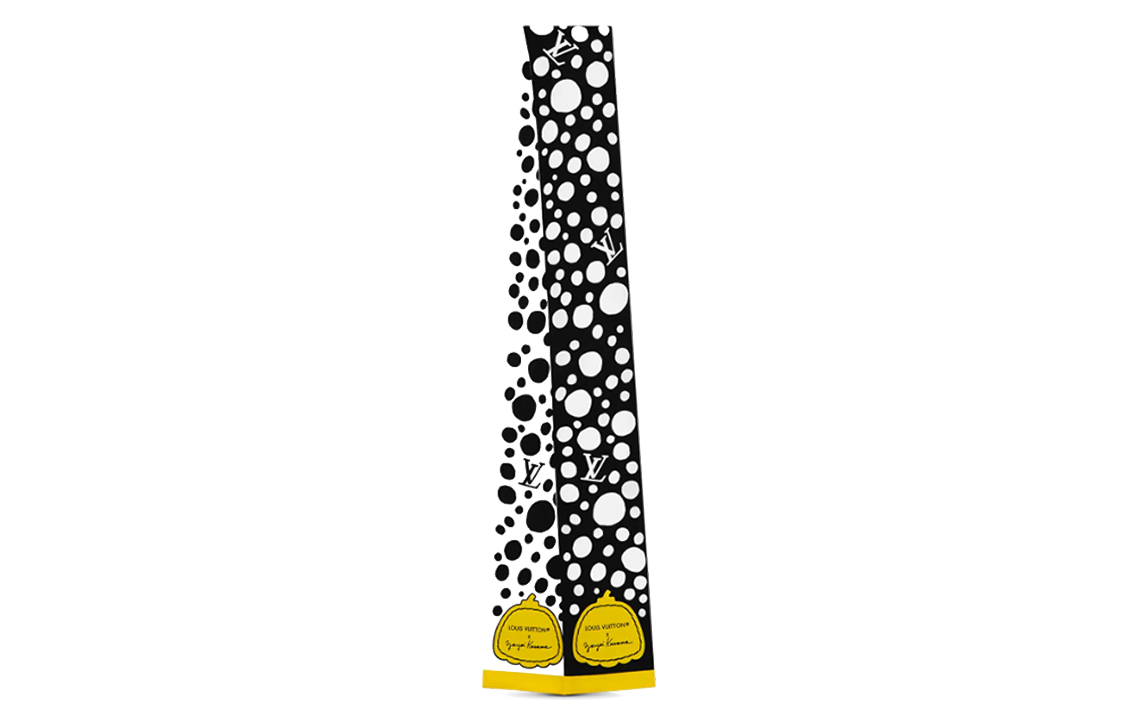 Order (Women) LOUIS VUITTON x Yayoi Kusama Infinity Dots Scarf Black/White  Exclusive. M78291