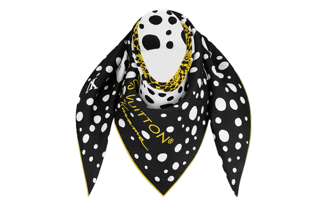 (Women) Louis Vuitton Yayoi Kusama Infinity Dots Scarf  Limited Edition. M78288 圖 4