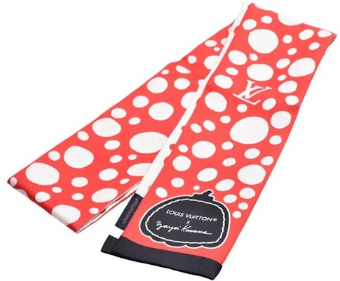 (Women) Louis Vuitton x Yayoi Kusama Infinity Dots Scarf Red Limited Edition. M78294 Shop (Women) Louis Vuitton x Yayoi Kusama Infinity Dots Scarf Red Limited Edition. M78294