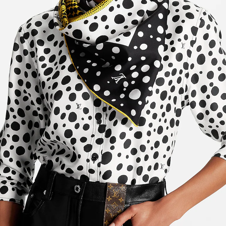 (Women) Louis Vuitton Yayoi Kusama Infinity Dots Scarf  Limited Edition. M78288 圖 5