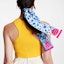 Purchase (Women) LOUIS VUITTON x Yayoi Kusama Infinity Dots Silk Headband Blue/White . M78290