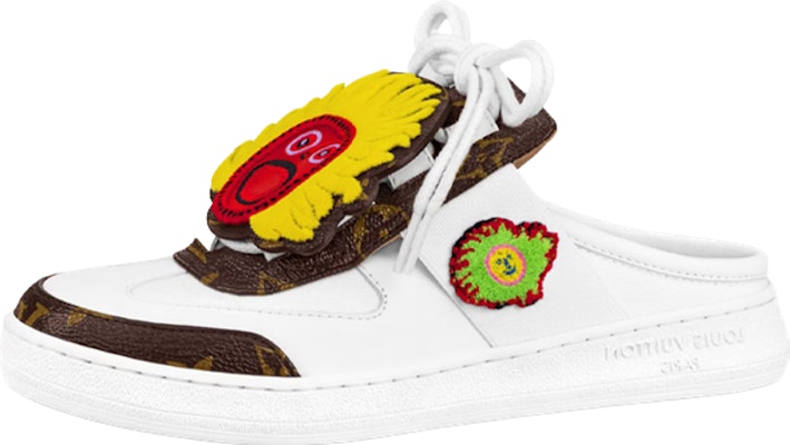 (Women) Louis Vuitton x YAYOI KUSAMA Mules 'White with Logo and Monogram' 1ABD7C Buy (Women) Louis Vuitton x YAYOI KUSAMA Mules 'White with Logo and Monogram' 1ABD7C