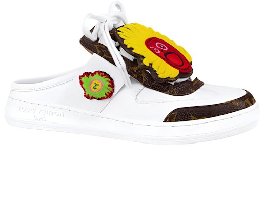 (Women) Louis Vuitton x YAYOI KUSAMA Mules 'White with Logo and Monogram' 1ABD7C Order (Women) Louis Vuitton x YAYOI KUSAMA Mules 'White with Logo and Monogram' 1ABD7C