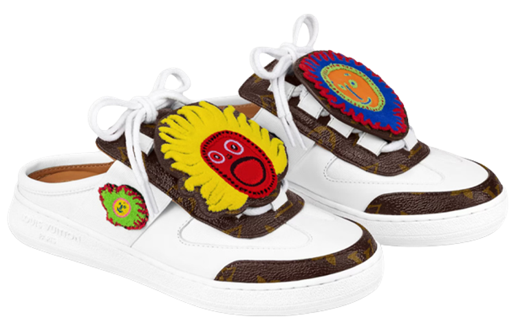 Lookbook (W) ルイ・ヴィトン x 草間彌生 モノグラムミュール (白) 1ABD7C