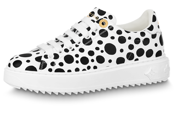 (Women) Louis Vuitton x YAYOI KUSAMA Sneaker 'White with Black Dots' 1AB9VA