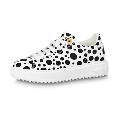 (W) LV YAYOI KUSAMA Sneaker 'White with Black Dots'