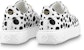 (W) Louis Vuitton x YAYOI KUSAMA Kasut 'Putih dengan Bintik Hitam' 1AB9VA