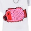 Purchase (Women) LOUIS VUITTON x Yayoi Kusama SS23 White T-Shirt with Fish Badge Detail 1AB86H