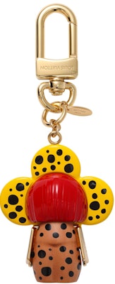 (Women) Louis Vuitton x Yayoi Kusama Vivienne Keychain Yellow Exclusive. M01146 Order (Women) Louis Vuitton x Yayoi Kusama Vivienne Keychain Yellow Exclusive. M01146
